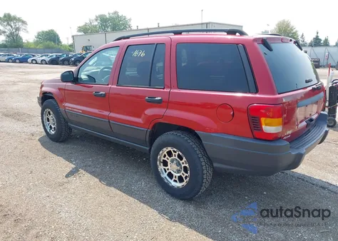 2003 Jeep Grand Cherokee Laredo z USA, uszkodzony, nr VIN 1J4GW48S03C592944